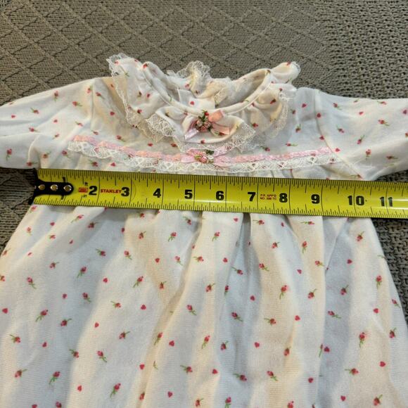Vintage USA Alexis Rosette Nightgown ~ 6M 13/18Lbs - Picture 6 of 12